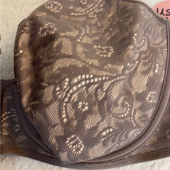 Soma Lace Bra in Rich Brown - Picture 2 of 4